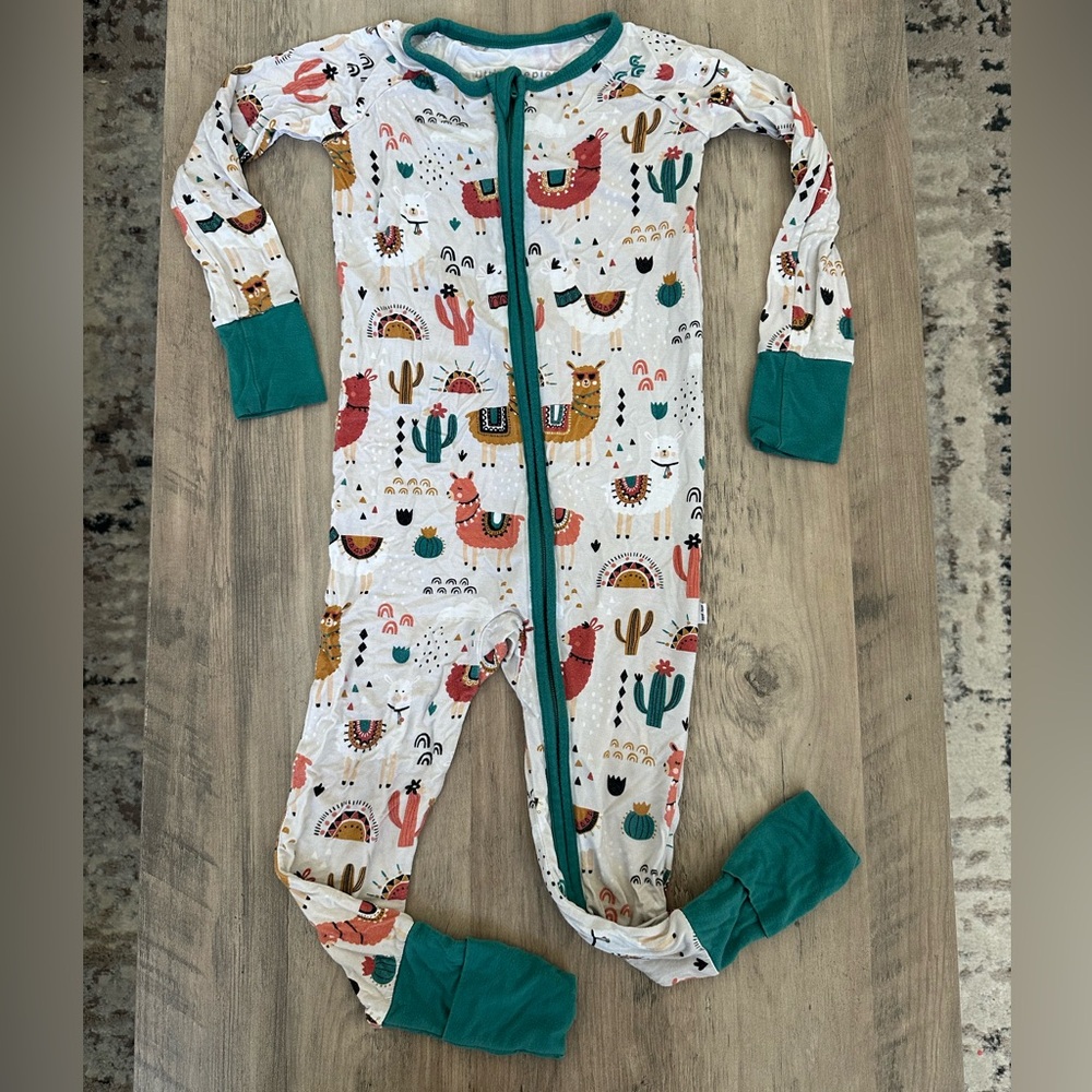 Little Sleepies llama Zippie 18-24 mo.